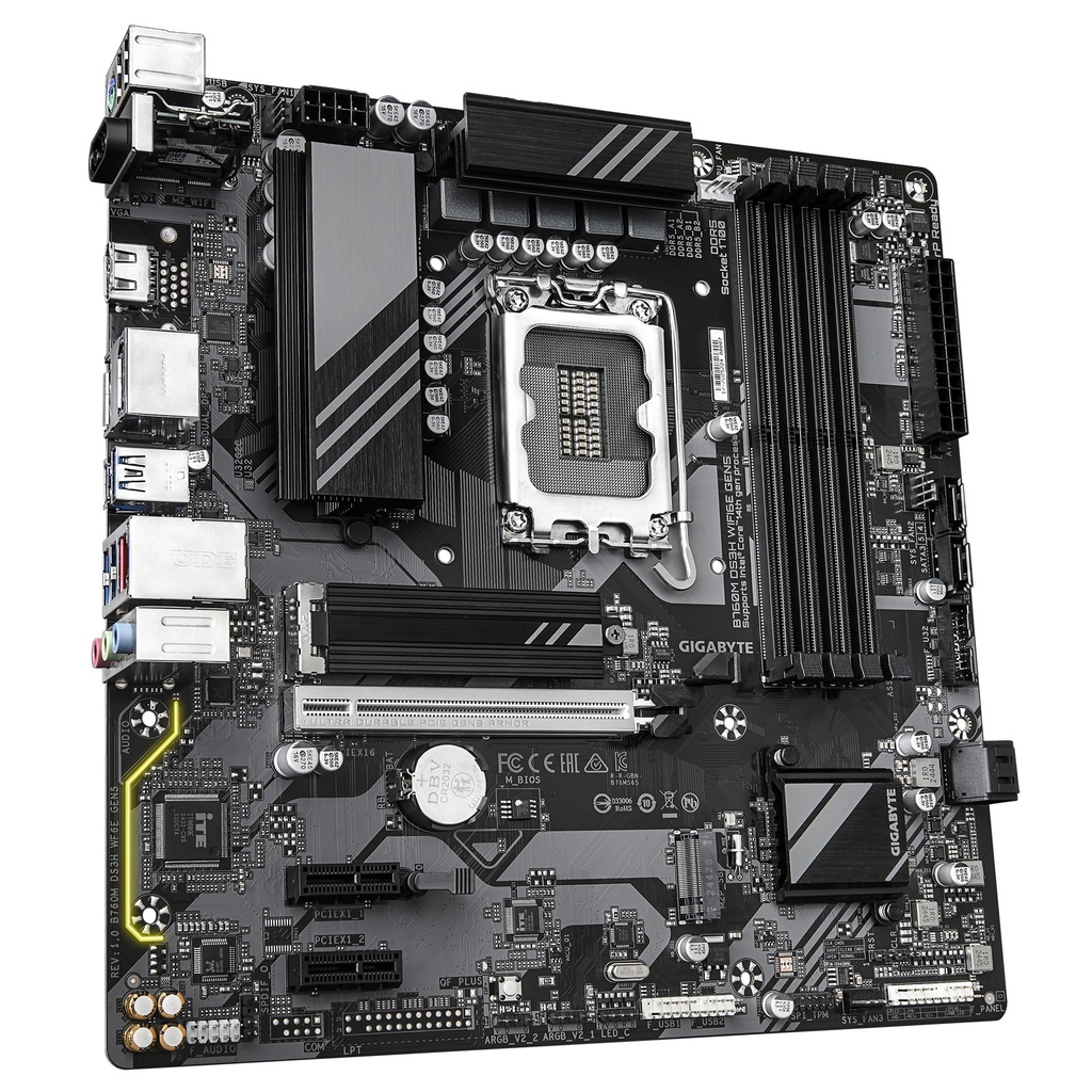 Motherboard GIGABYTE B760M DS3H WF6E GEN5    — 2