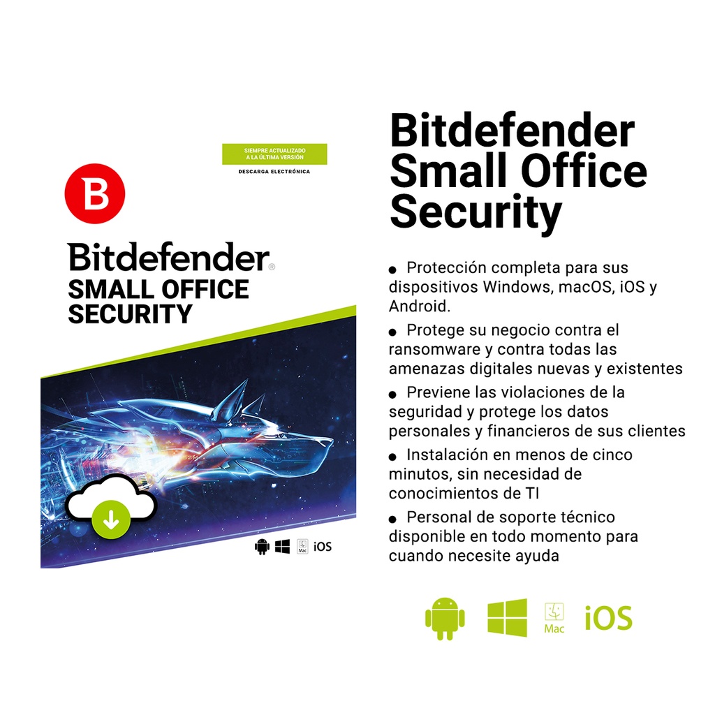 Antivirus BITDEFENDER Small Office Security — 2