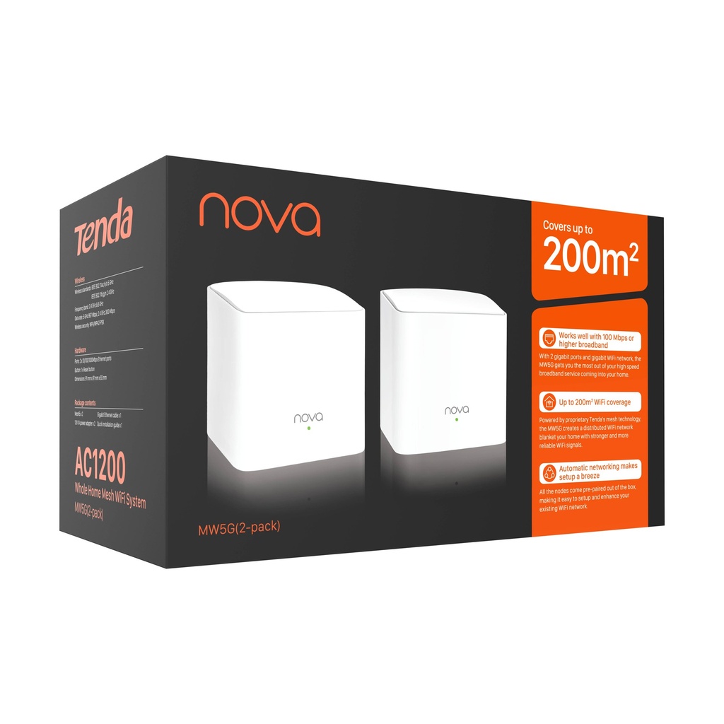 Router TENDA MW5G (2-PACK) — 1