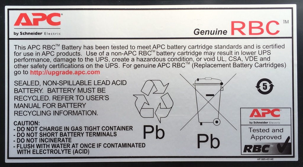 APC RBC23
