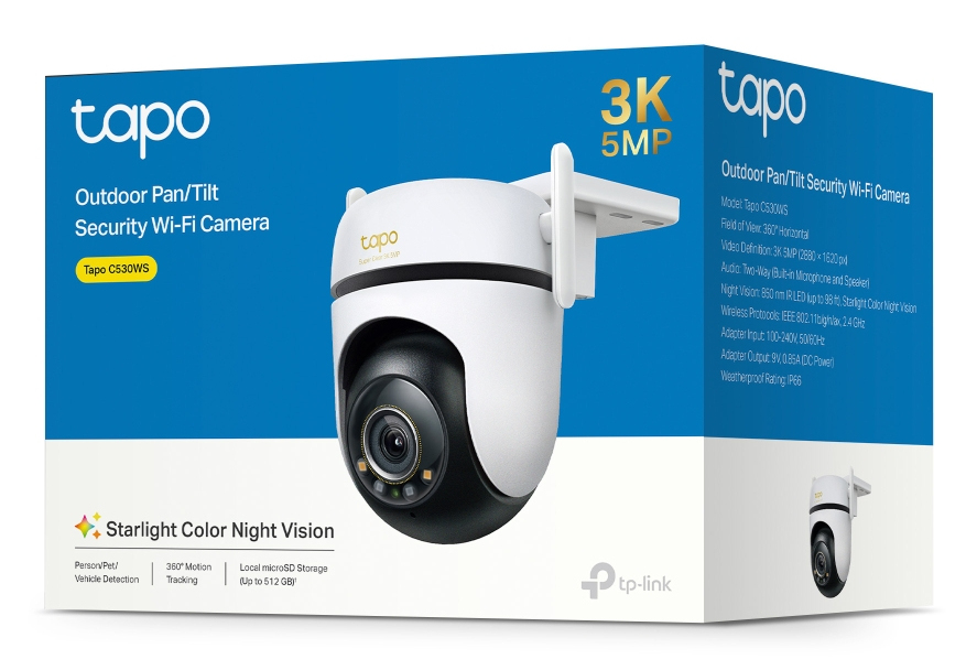 Cámara Wi-fi TP-LINK TAPO C530WS — 5