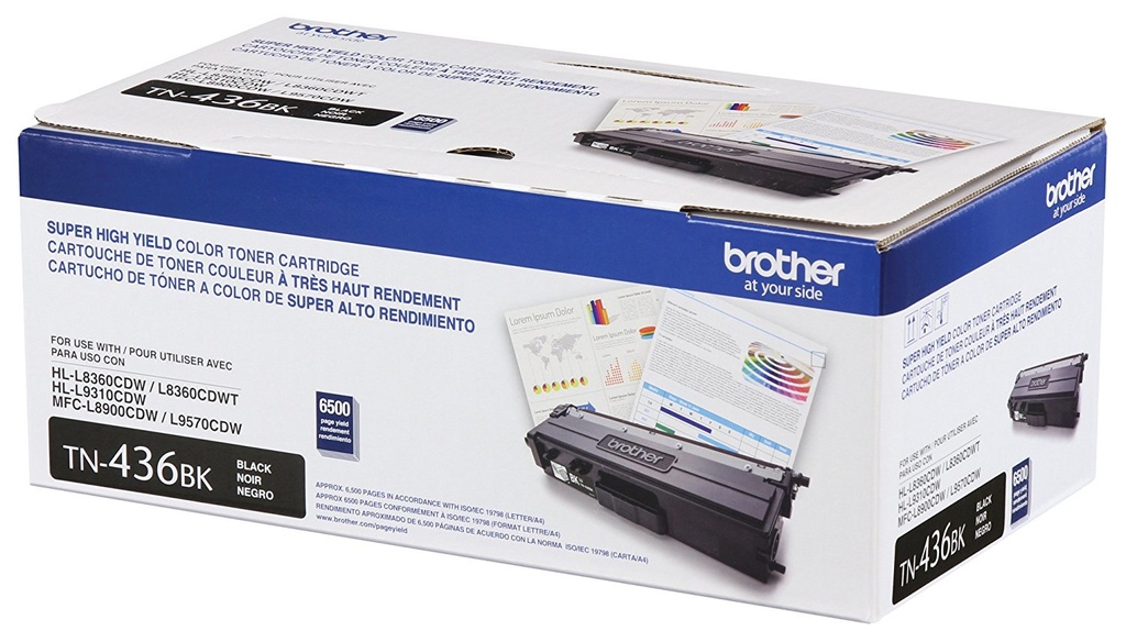 Tóner BROTHER TN436BK — 3