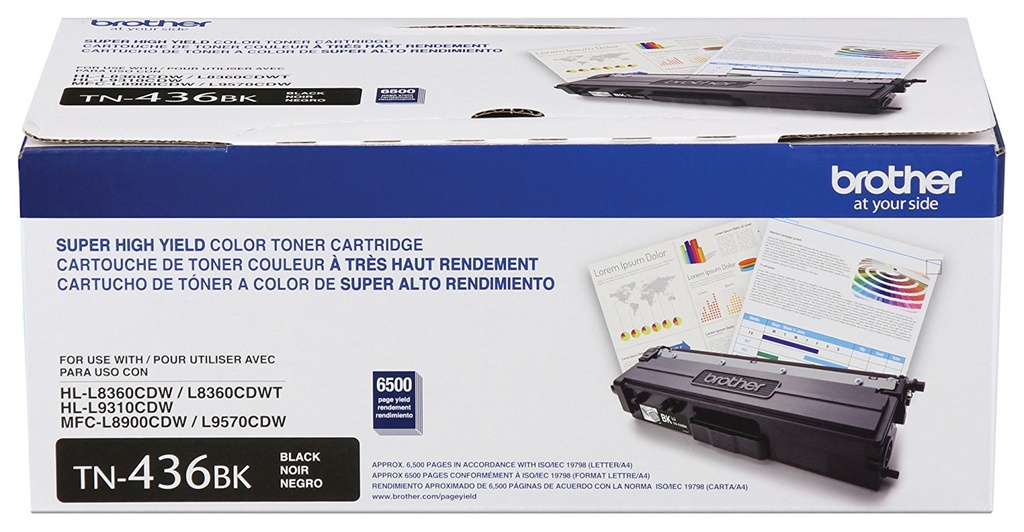 Tóner BROTHER TN436BK — 6