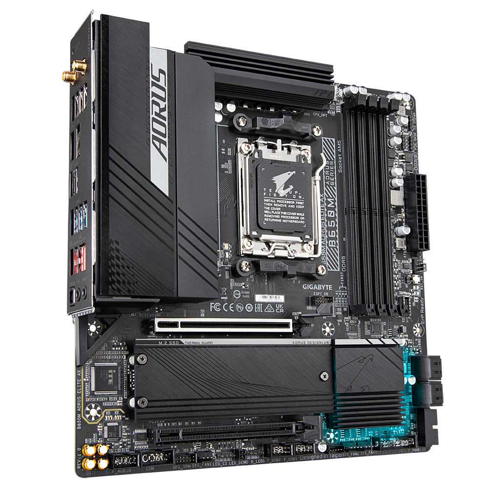 Motherboards GIGABYTE B650M AORUS ELITE AX — 2