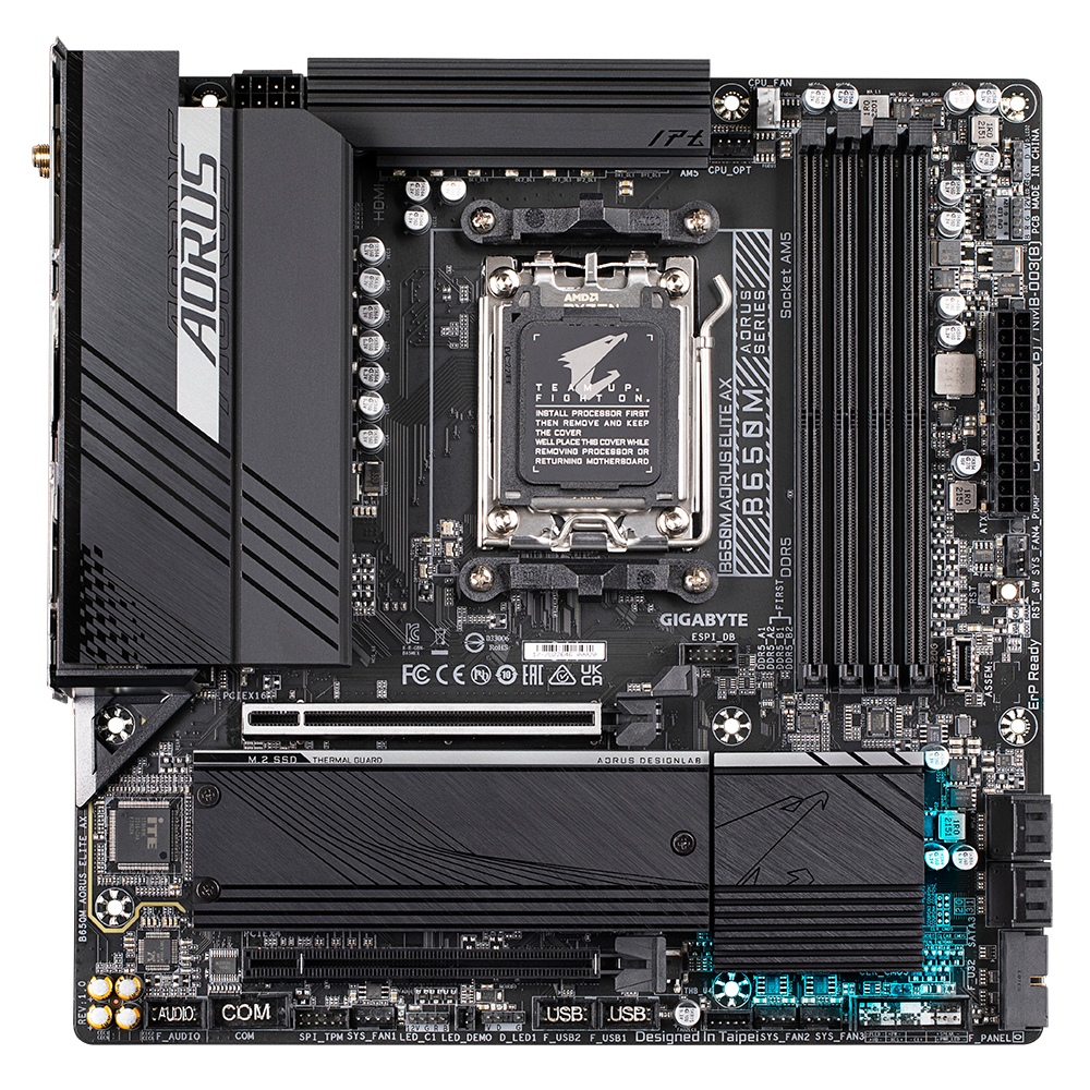 Motherboards GIGABYTE B650M AORUS ELITE AX — 7