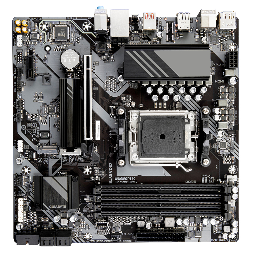Motherboards GIGABYTE B650M K — 7