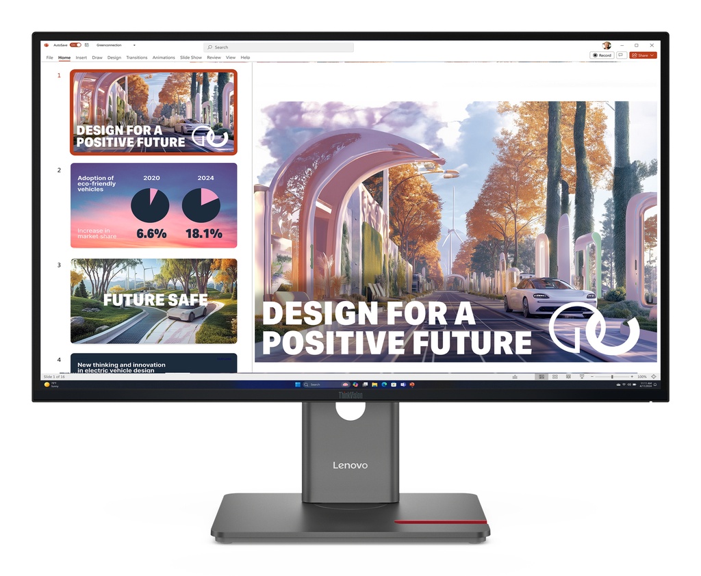 Monitor LENOVO ThinkVision P27QD-40 Monitor — 4
