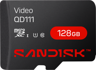 Micro SD SANDISK SDSDQAS4-128G-BP — 1
