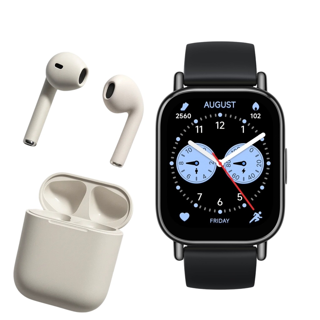 Combo Xiaomi Smart Watch 5 Lite +  Audifonos InPods 12 BT