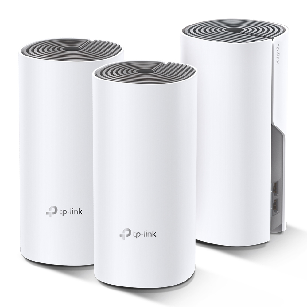 [Kit -MT-0024154] Kit Sistema MESH TP-LINK Deco E4(3-Pack) (Blanco, gris)