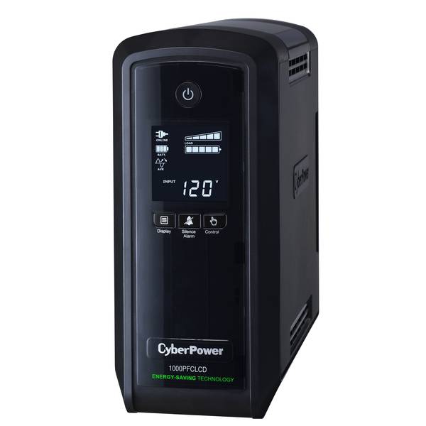 [No-B-MT-0024473] No-Break CyberPower CP1000PFCLCDa (Negro)