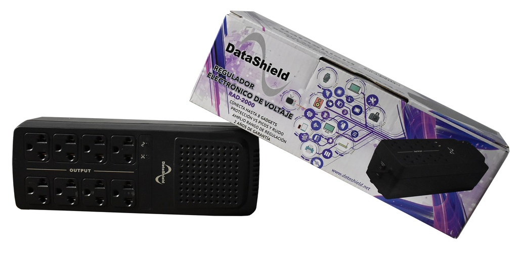 [Regu-MT-0024598] Regulador DATASHIELD RAD2000 (Negro)