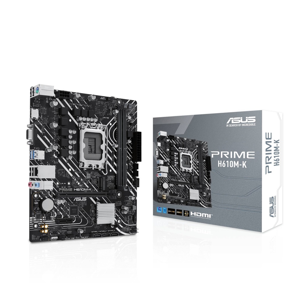 [Moth-MT-0024625] Motherboards Gaming ASUS PRIME H610M-K (Multicolor)