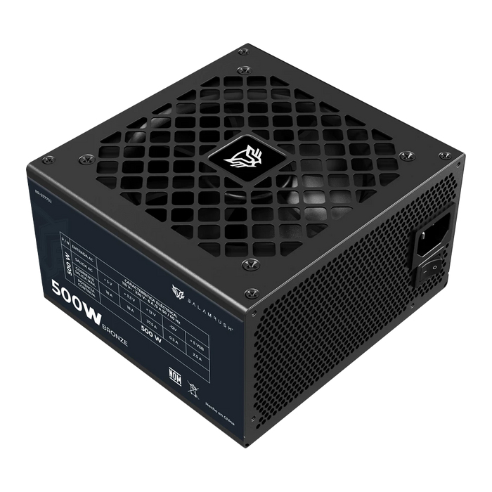 [Fuen-MT-0024709] Fuente de poder Balam Rush GR500B (Negro)