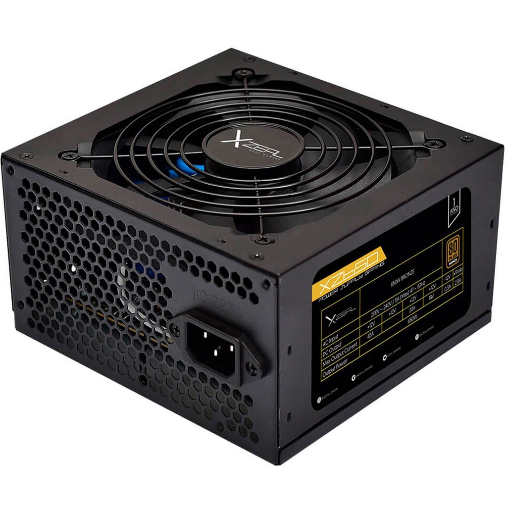[Fuen-MT-0024711] Fuente de Poder Stylos XZEAL (Negro)