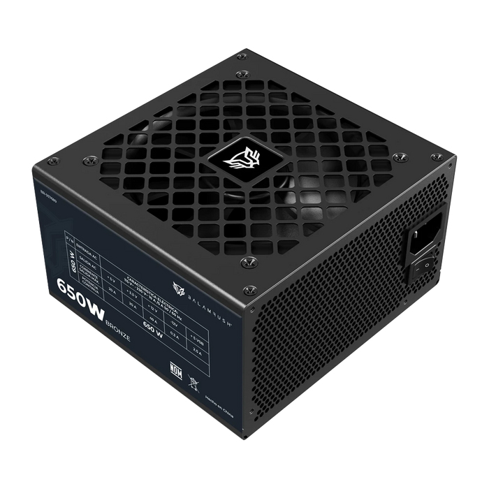 [Fuen-MT-0024890] Fuente de poder Balam Rush GR650B (Negro)