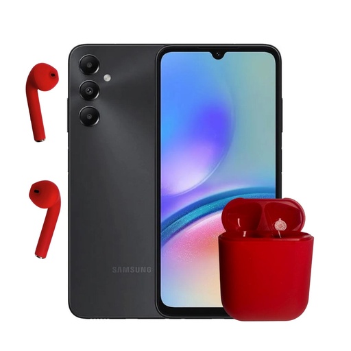 [Comb-Sm-0022892] Combo Samsung Galaxy A05s 4+128 GB (Latin) Negro + Audifonos InPods 12 BT